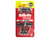 Gillette Blue 3 strojky holítka 3ks Plus RED